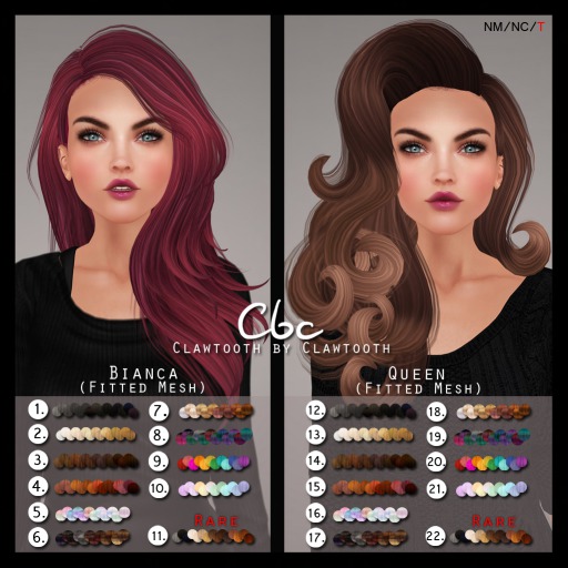 Clawtooth: Queen (14: Brunette Pack)