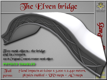 Elven bridge - 7 LI - 2 FULL PERMS Meshes