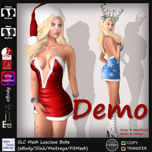 SLC Mesh Luscious Babe Demo