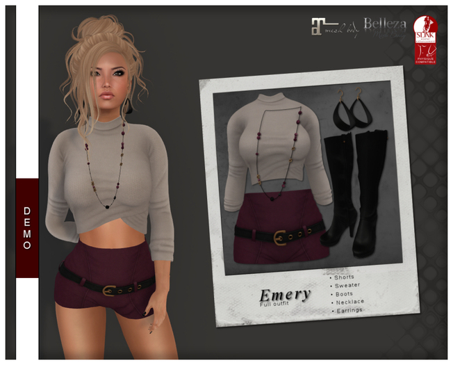 WICKED * Emery - Full Outfit DEMO