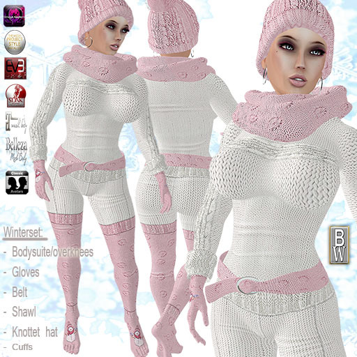 Winterset 'Snow' in pink
