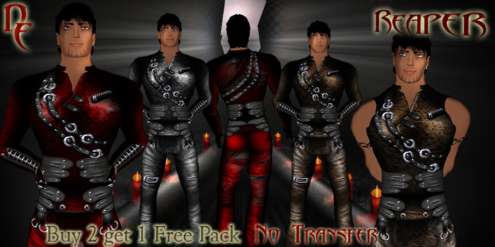*DE Designs* Reaper Men-Multi Pack