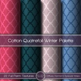 {L} Cotton-Quatrefoil-Winter Palette