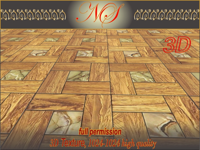 N_s 3D texture  flooring-FL003