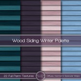 {L} Wood Siding-Winter Palette