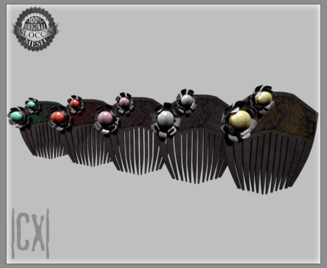 [CX] Cascading Peony (Silver) RARE