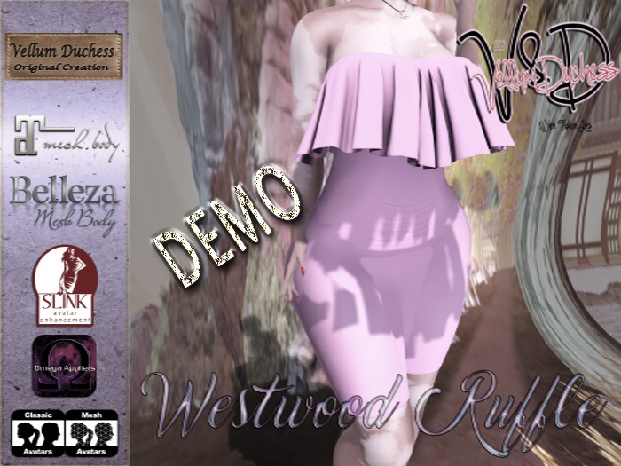~[V]-[D]~ Westwood Ruffle Dress DEMO