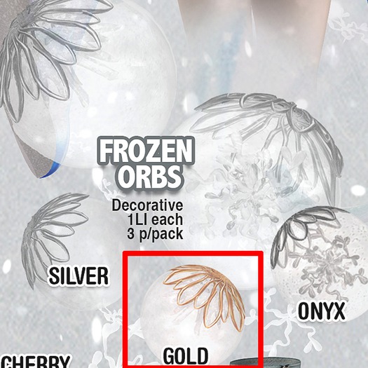 :MoonAmore: Frozen Xmas / ORB (Gold)
