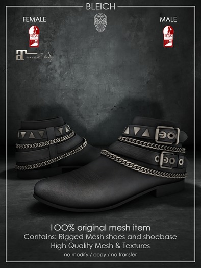 Bleich - Mesh Coy - Black