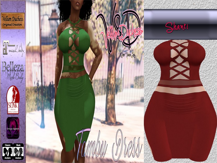 {V}-{D} Tambu Dress [Shanti]