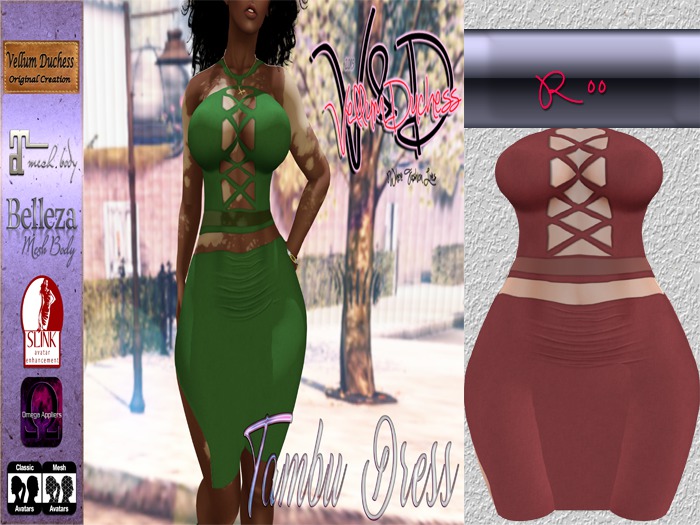 {V}-{D} Tambu Dress [Roo]