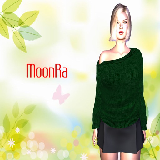 Moon® Mariana Sweater Green