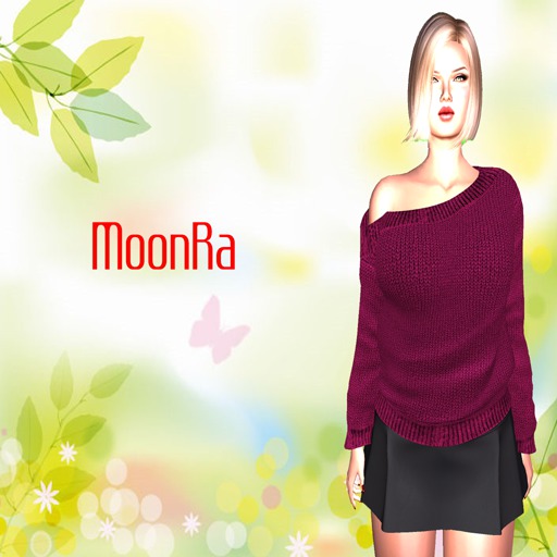 Moon® Mariana Sweater Berry