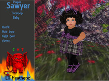 ~LH~Sawyer Purple Baby (Box)