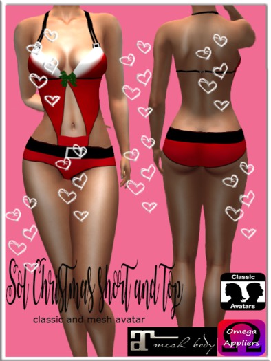 Sol christmas top and short