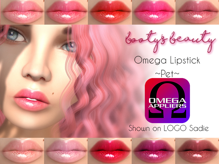 *Booty's Beauty* Omega Lipstick ~ Pet