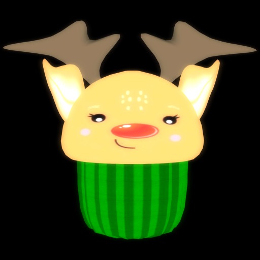 {Papillon} Delicious Reindeer Cupcake!