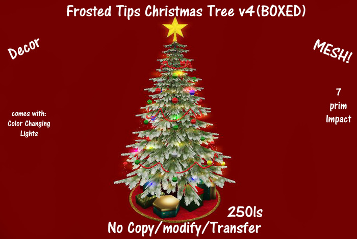 Frosted Tips Christmas Tree v4(BOXED)