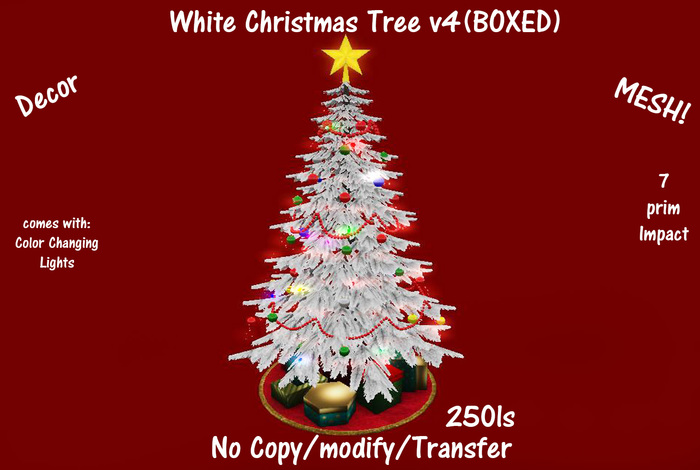 White Christmas Tree v4(BOXED)