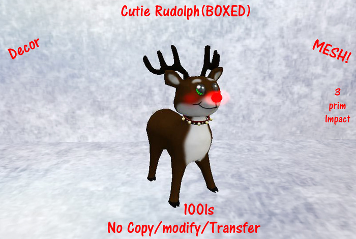 Cutie Rudolph(BOXED)