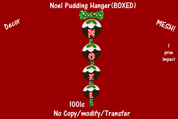 Noel Pudding Hanger(BOXED)