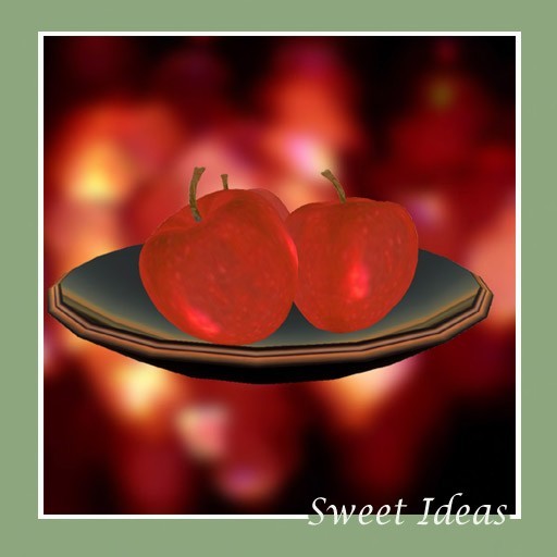 Sweet Ideas * Red Apple Bowl