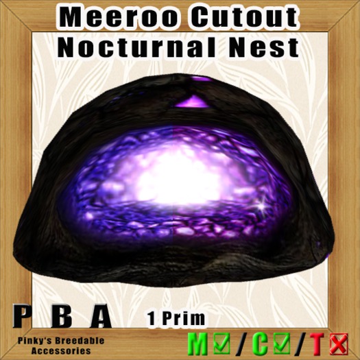 Meeroo Nest Cutout "Nocturnal"