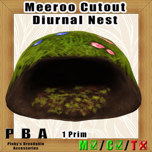 Meeroo Nest Cutout "Diurnal"