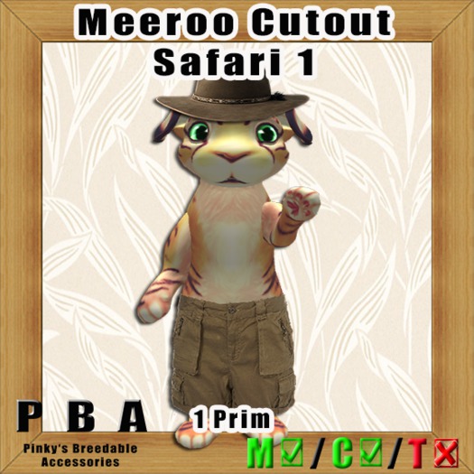 Meeroo Cutout Safari 1 Box