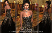 "BeatriceStyle" - Sweetheart Beaded Corset Evening Dress