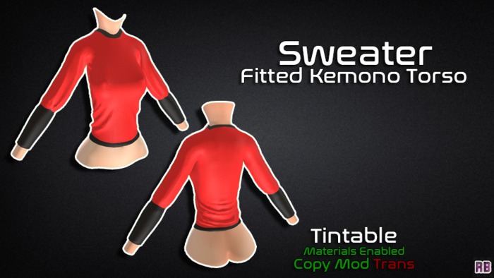 [RB] Sweater (Fitted Kemono Torso) (Box)