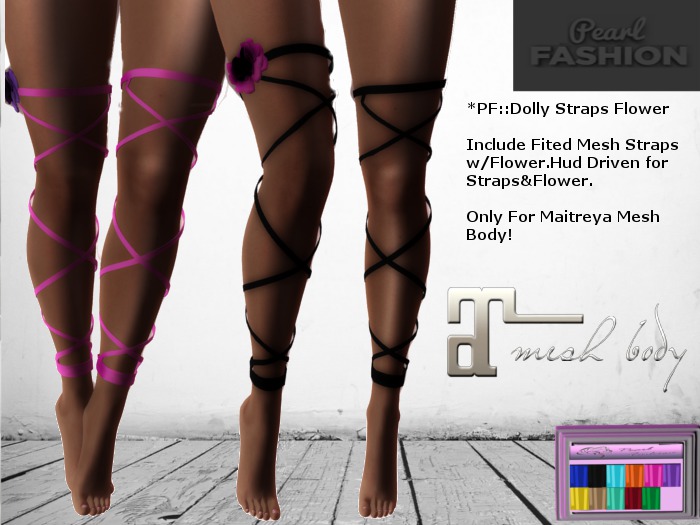 *PF::Dolly Flower Straps
