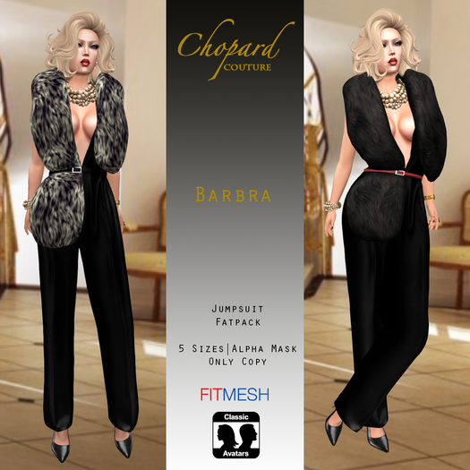 *Chopard Couture* Barbra Jumpsuit Fatpack