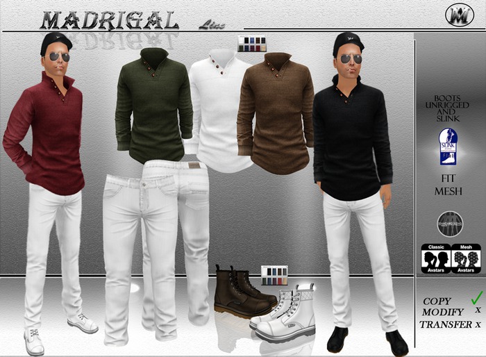 MADRIGAL.:Complet Outfit George DEMO