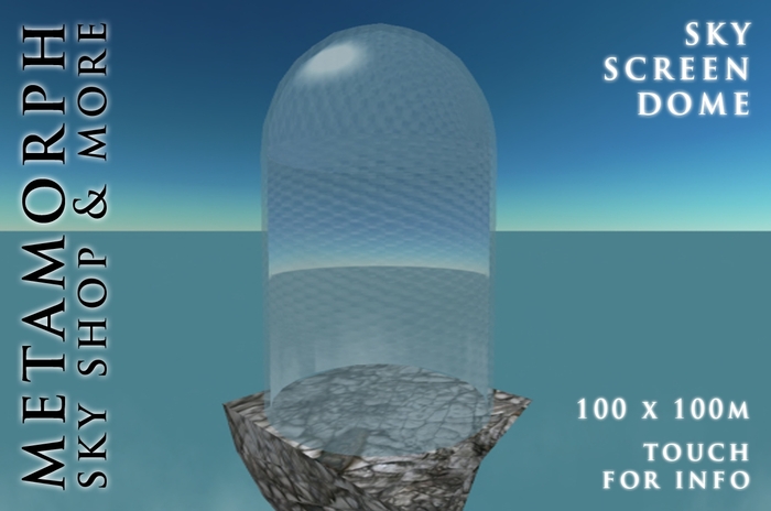 Metamorph Sky Screen DOME 100x100
