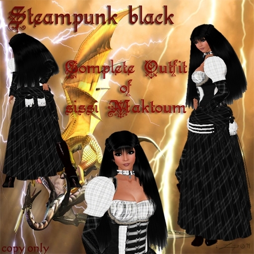 ~sissi`s design~Steampunk black