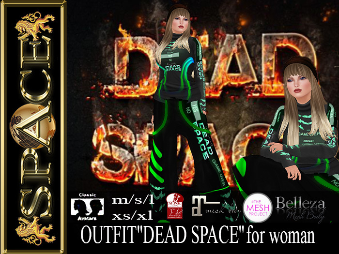 OUTFIT "DEAD SPACE " for woman
