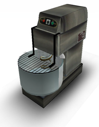 Kitchen Dough Mixer