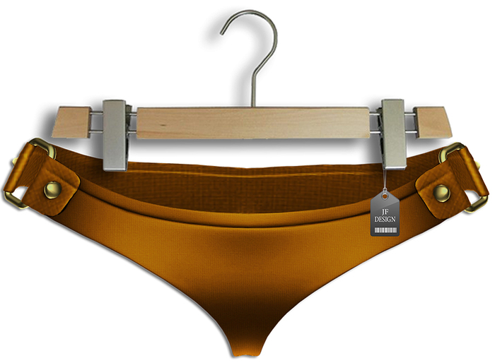 JF Design - Kathy [ Maitreya / Belleza ] Panties  - Brown