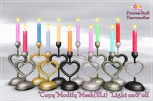 .Princess Stuff. [Heart Candles] Mix [Set]