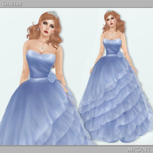 *EC* Giselle Gown - Ice