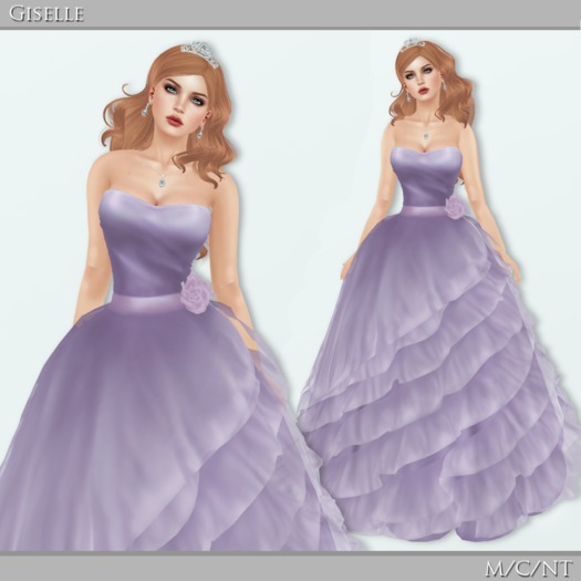 *EC* Giselle Gown - Lilac