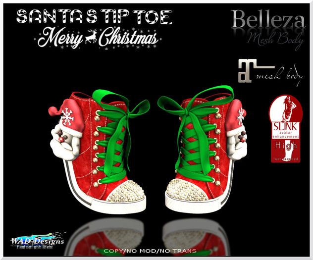 SANTAS TIP TOE SHOES