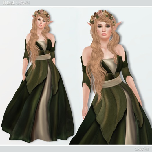 *EC* Thisbe Dress - Green