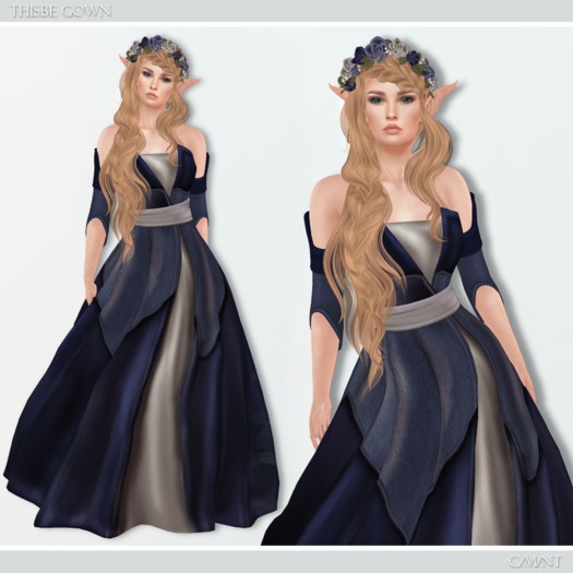 *EC* Thisbe Dress - Blue