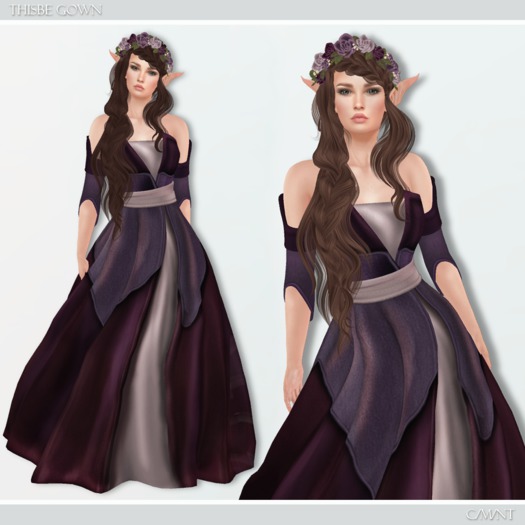 *EC* Thisbe Dress - Purple