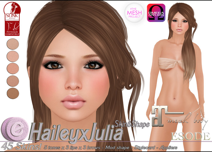 Esode Hailey Skin & Julia Shape Collection DEMO
