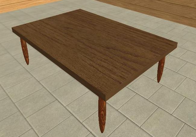 Fnordian Wood Table