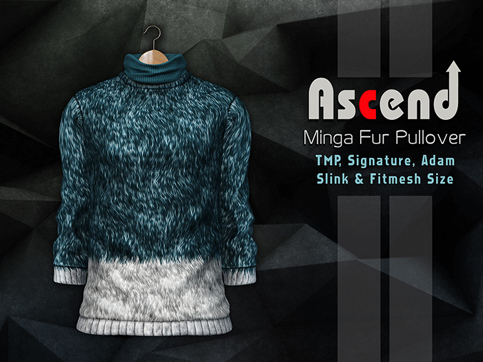 //Ascend// Minga Fur Pullover - Space