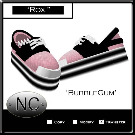 NC-Rox Shoes-BubbleGum